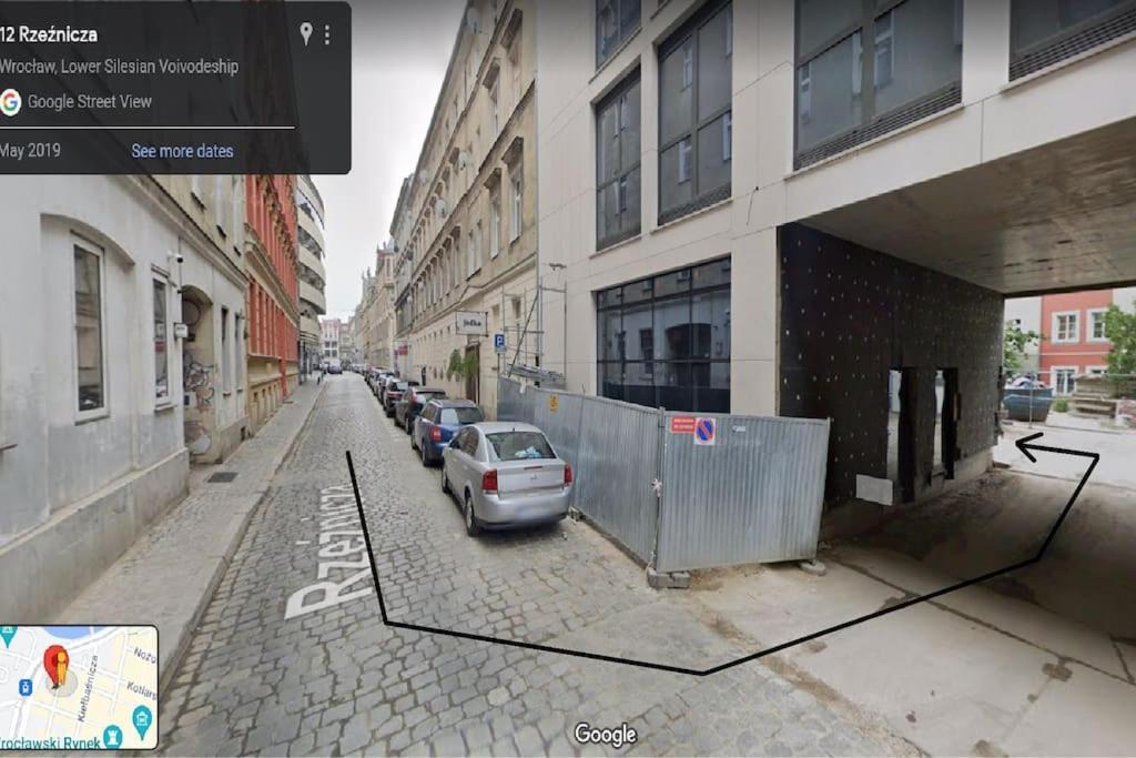 Ferienwohnung Rzeznicza 24 Breslau Exterior foto